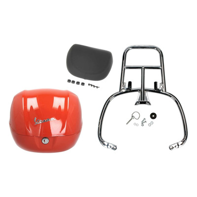 Kit top case orange 32 L d'origine 01.CM2729431 Vespa Primavera 125 2020-24