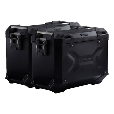 Kit valises SW-Motech Trax ADV 45/45L noires support PRO Honda NC 750 X 20-21