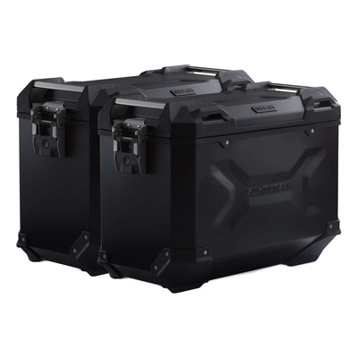 Kit valises SW-Motech Trax ADV 45/45L noires support PRO Honda NT 1100 22-23