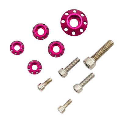 Kit Visserie de Carénage YCF Rose – 2xM5 / 2xM6 / 1xM8