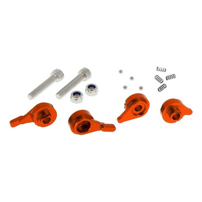 Kit visserie pour paire de leviers repliables V Parts orange
