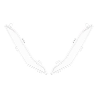Lentilles Transparentes de Remplacement POLISPORT pour Plaque Phare E-Blaze