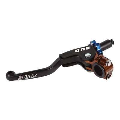 Levier d’Embrayage Complet à Réglage Rapide BUD RACING Bleue + Cocotte Universelle