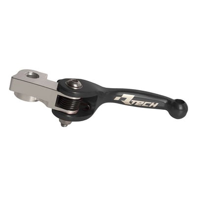 Levier d’Embrayage Retournable RTECH en Aluminium Noir pour Maître-Cylindre Brembo