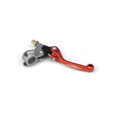 Levier de frein droit pliable YCF Factory orange
