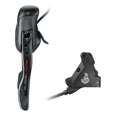 Levier et étrier de frein Campagnolo Super Record EPS Droite 12 vitesses disque 140 mm