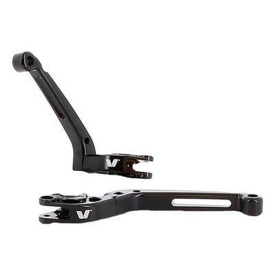 Leviers repliables noirs V Parts 177mm pour kit leviers repliables V Parts (LV-FL)