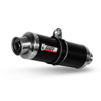Ligne complète 2x1 MIVV GP carbone Gilera GP 800 08-