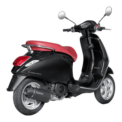 Ligne complète Akrapovic Racing inox noir Vespa Primavera 125ie 3V 2017 Euro4