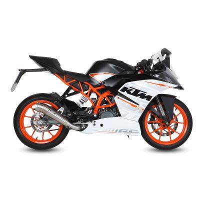 Ligne complète homologué MIVV Ghibli inox KTM RC390 14-