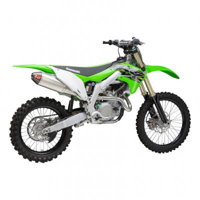 Ligne complète Yoshimura RS-4 Signature aluminium casquette carbone Kawasaki KX 450 F 19-20