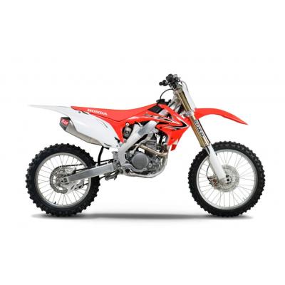 Ligne complète Yoshimura USA collecteur inox et silencieux RS4 aluminium pour Honda CRF 250 R 11-13