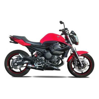 Ligne d’échappement complète catalysée Ixrace Pure Black Yamaha XJ6 09-16