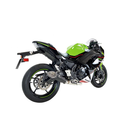 Ligne d’échappement complète Ixrace MK1 Black Kawasaki Z 650 21-22