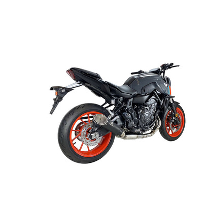 Ligne d’échappement complète Ixrace MK1 Black Yamaha MT-07 21-24