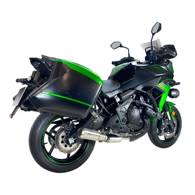 Ligne d’échappement complète Ixrace MK2 inox Kawasaki Versys 650 23-24