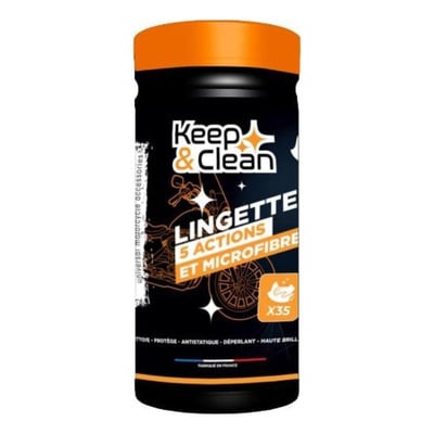 Lingettes nettoyantes Keep & Clean (x35)