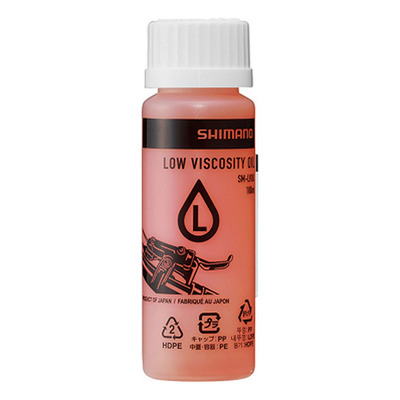 Liquide de frein minéral Shimano faible viscosité 100 mL