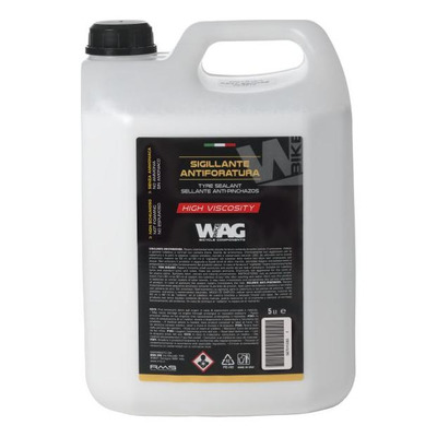 Liquide préventif WAG pour Tubeless, sans ammoniaque, haute viscositée (5L)