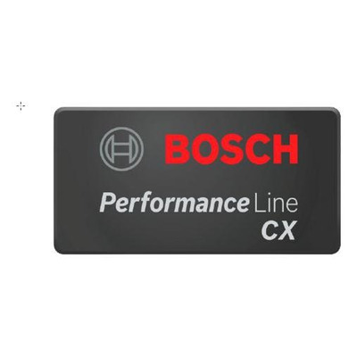 Logo rectangulaire Bosch noir (sans adaptateur) - Bosch (Performance Line CX Gen 2)