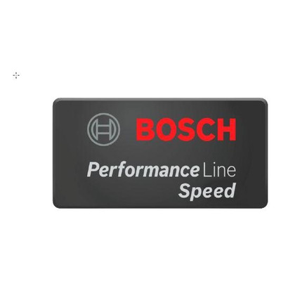 Logo rectangulaire Bosch noir (sans adaptateur) - Bosch (Performance Line Speed Gen 2)