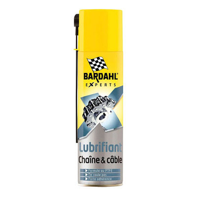 Lubrifiant chaîne et câble Bardahl 250 ml
