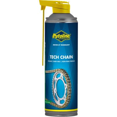 Lubrifiant chaîne Putoline Tech Chain Céramic Wax aérosol (500ml)