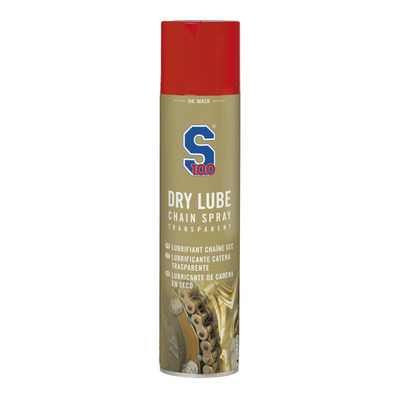 Lubrifiant chaîne sec S100 Dry Lube Chain Spray 400 ml