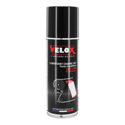 Lubrifiant Velox Dry lube pour conditions sèches (200ml)