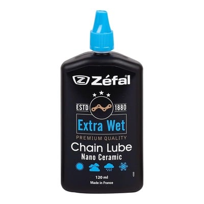 Lubrifiant Zefal Extra Wet Nano ceramique toutes conditions (120ml)