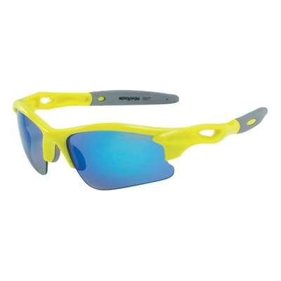 Lunette Vélo Enfant Gist Skate et 2 Paires de Verres Jaune Fluo