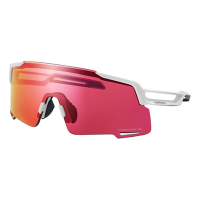 Lunette Vélo Shimano CE-EQNX5 Equinox 4 Ridescape Blanc Mat