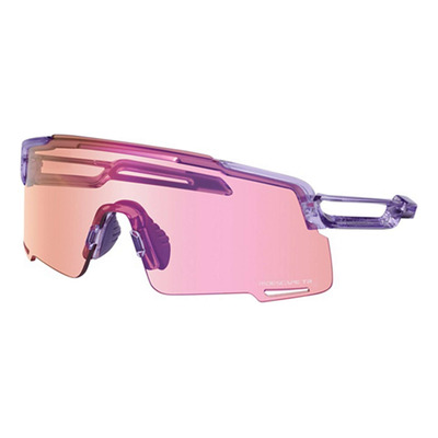 Lunette Vélo Shimano CE-EQNX5 Equinox 4 Ridescape Trail Lilas Transparent