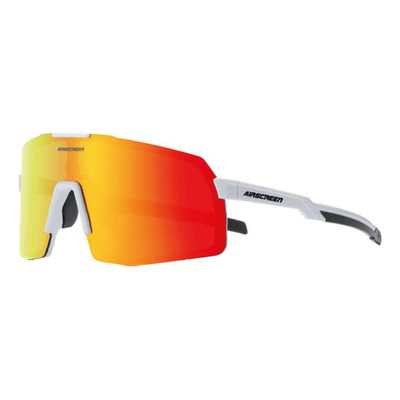 Lunettes de soleil AirScreen Activity monture blanche – verre iridium rouge