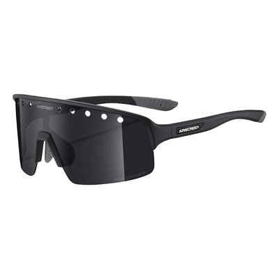 Lunettes de soleil AirScreen Gravic noir – Fumé foncé