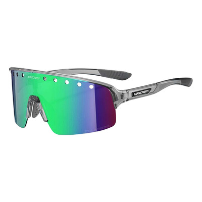 Lunettes de soleil AirScreen Gravic transparent – Iridium vert