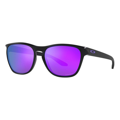 Lunettes de soleil Oakley Manorburn - verres Prizm Violet, monture Matte Black