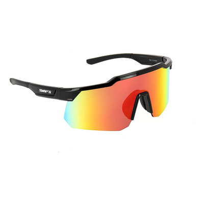 Lunettes de soleil Swaps Vegas noir – Iridium rouge