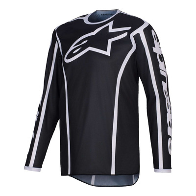 Maillot cross Alpinestars Fluid Apex black/gray