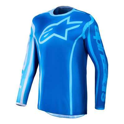 Maillot cross Alpinestars Fluid Kepler ucla blue/blithe blue