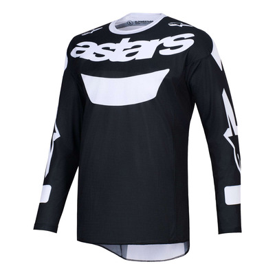 Maillot cross Alpinestars Racer Air Riway black/white