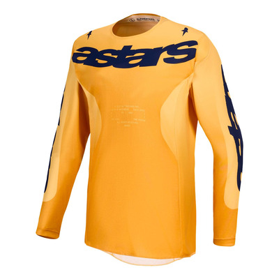 Maillot cross Alpinestars Racer Amber orange/gold/deep blue