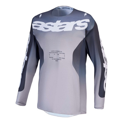 Maillot cross Alpinestars Racer Amber graystone/cold gray/light lilac