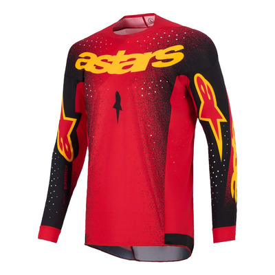 Maillot cross Alpinestars Supertech Scenz red/black/yellow