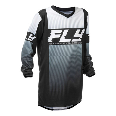 Maillot cross enfant Fly Racing Youth F-16 black/white