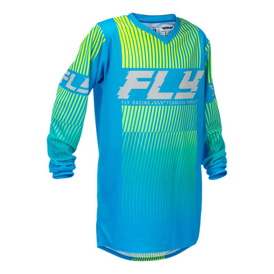 Maillot cross enfant Fly Racing Youth F-16 blue/hi-vis