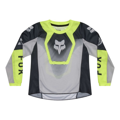 Maillot cross enfant Fox Racing Kids 180 Collect grey/yellow