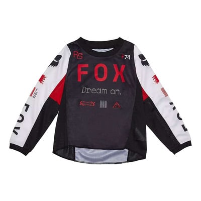 Maillot cross enfant Fox Racing Kids 180 Race Spec red fluo