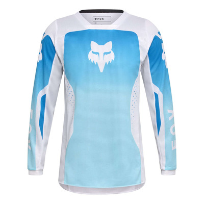 Maillot cross enfant Fox Racing Youth Girls 180 Shield blue/white