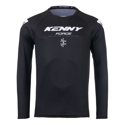 Maillot cross enfant Kenny Force Solid Kid black